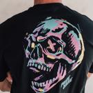 PRiDEorDiE skull oversize T-Shirt -black